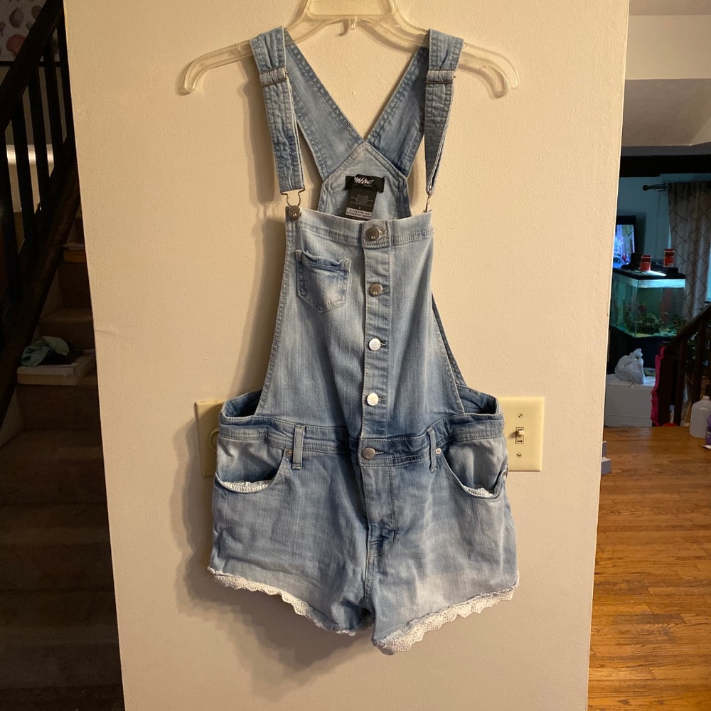 Overall Shorts